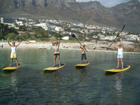SUP lessons cape town
